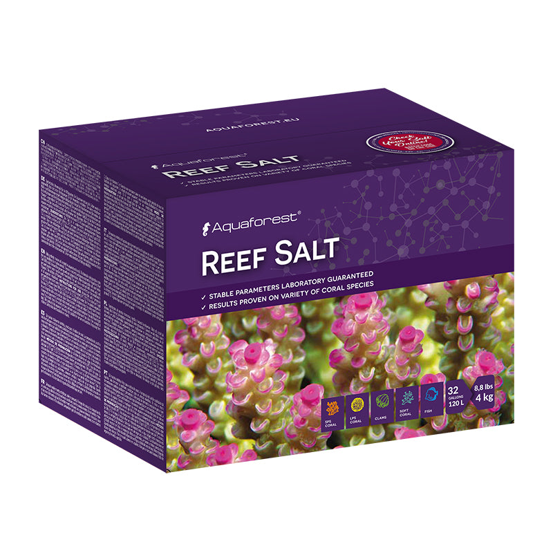 Aquaforest Reef Salt Box 4kg (32 Gallons)