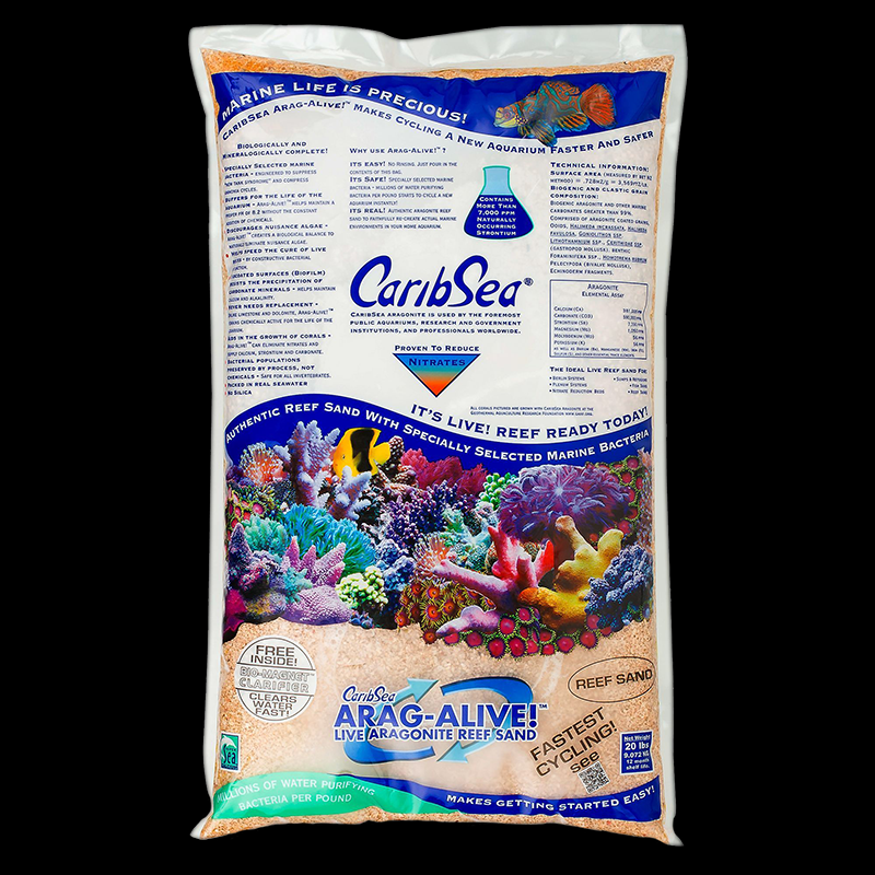 CaribSea ARAG-ALIVE!™ Special Grade Reef Sand