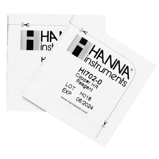 Hanna Copper High-Range Checker® Reagents (25 Tests) - HI702-25