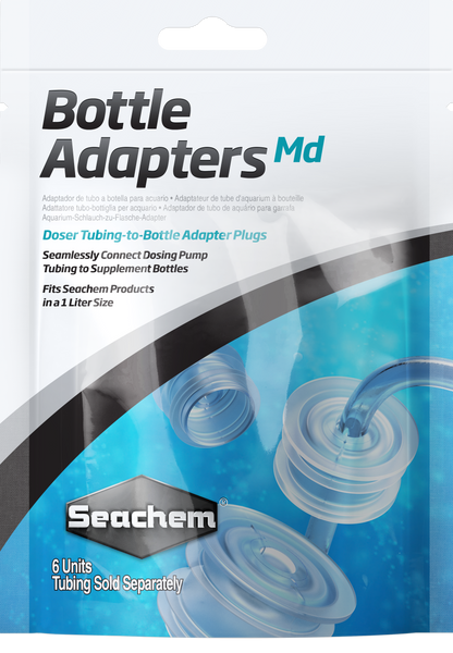 Seachem Bottle Adapters - 6 Pack
