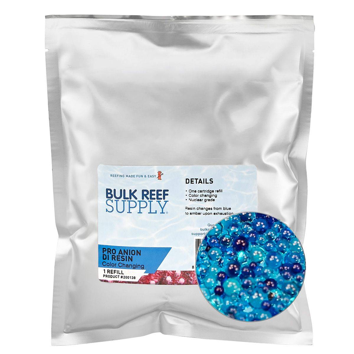 Bulk Reef Bulk Reef Supply PRO Series Anion DI Resin (Color Changing) - Part 2 ...
