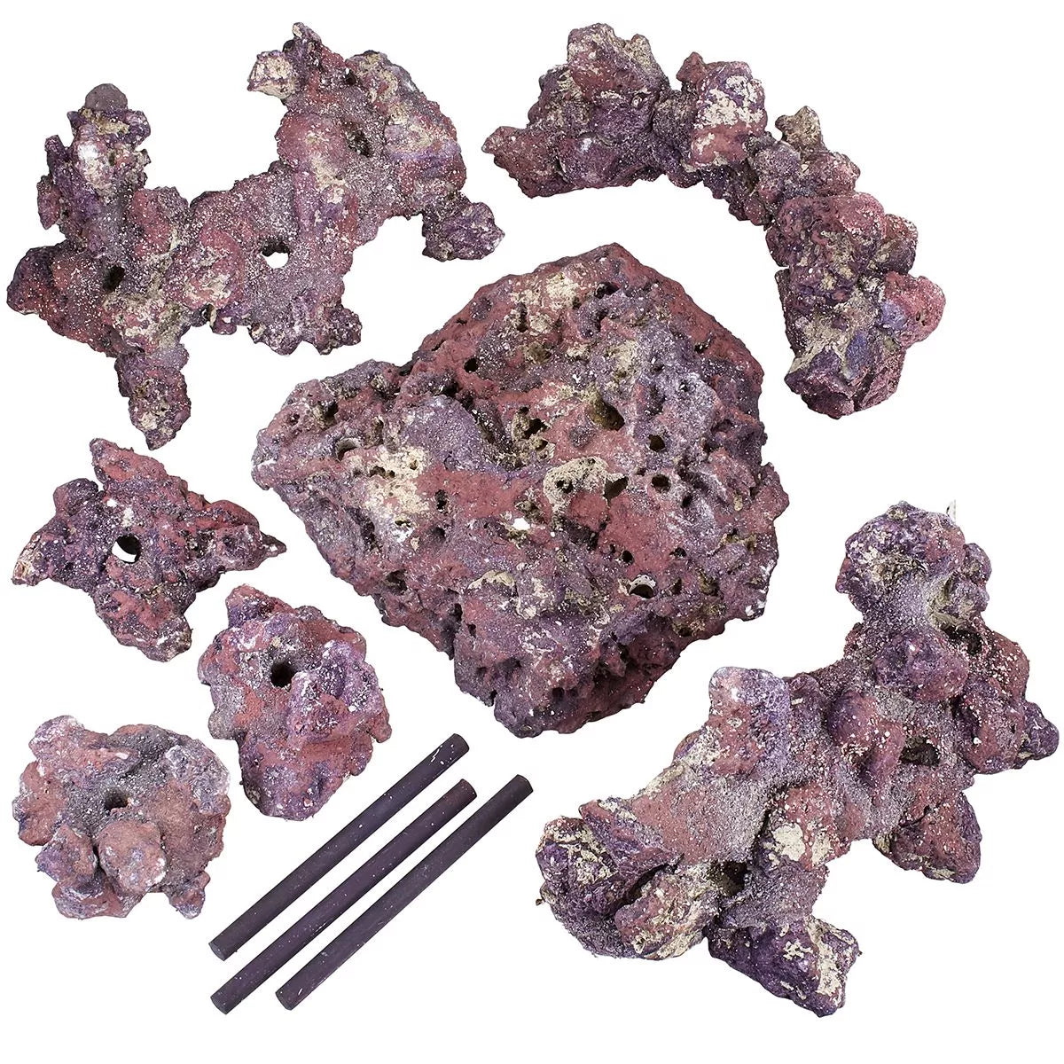 CaribSea LifeRock Reef Forest Kit with Arches