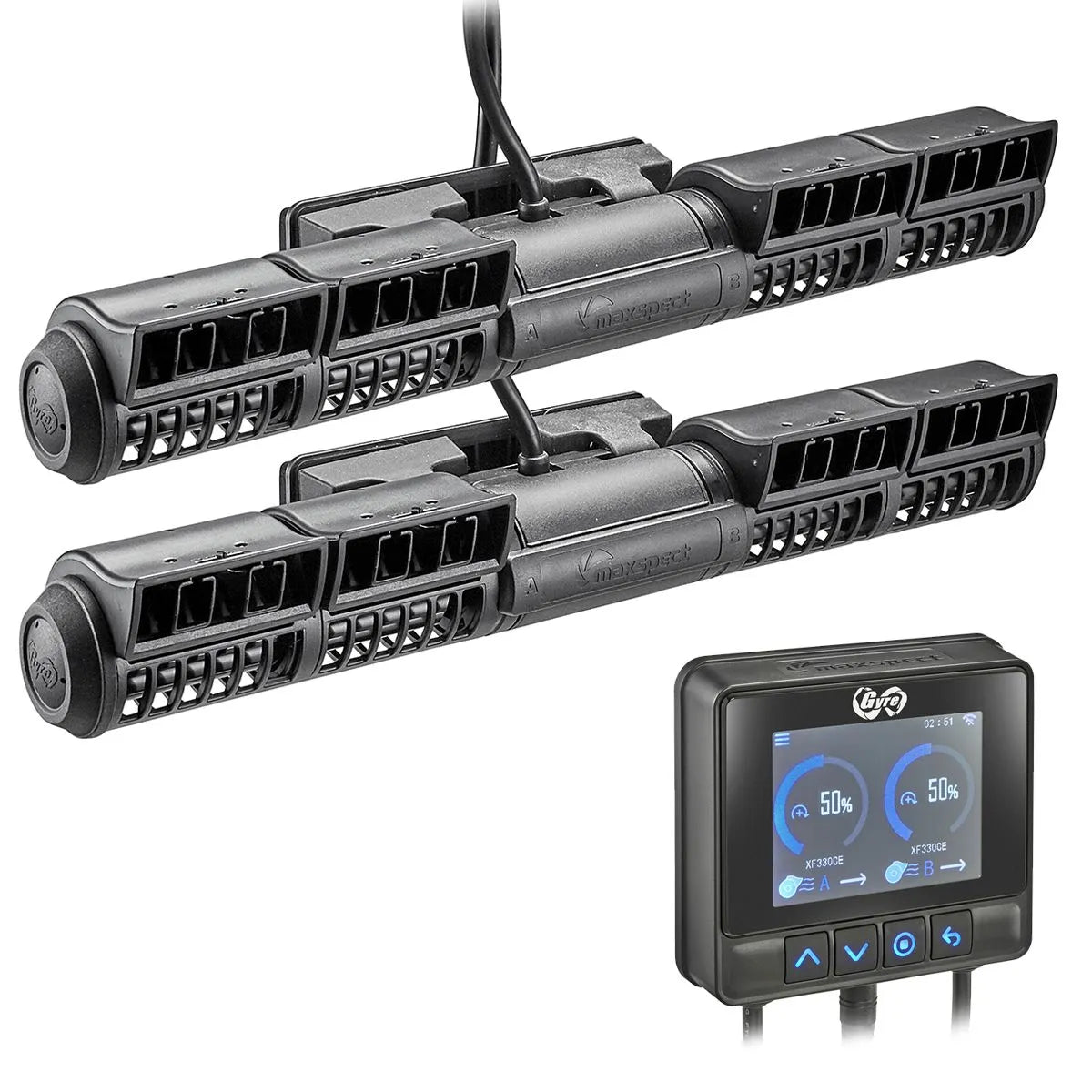 Maxspect Gyre XF350CE Cloud Edition Double Package (2 Pumps + Controller)