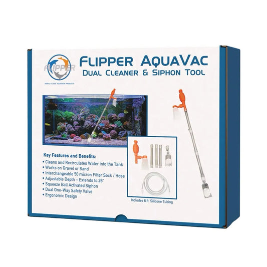 Flipper AquaVac Gravel/Sand Cleaner & Siphon Kit