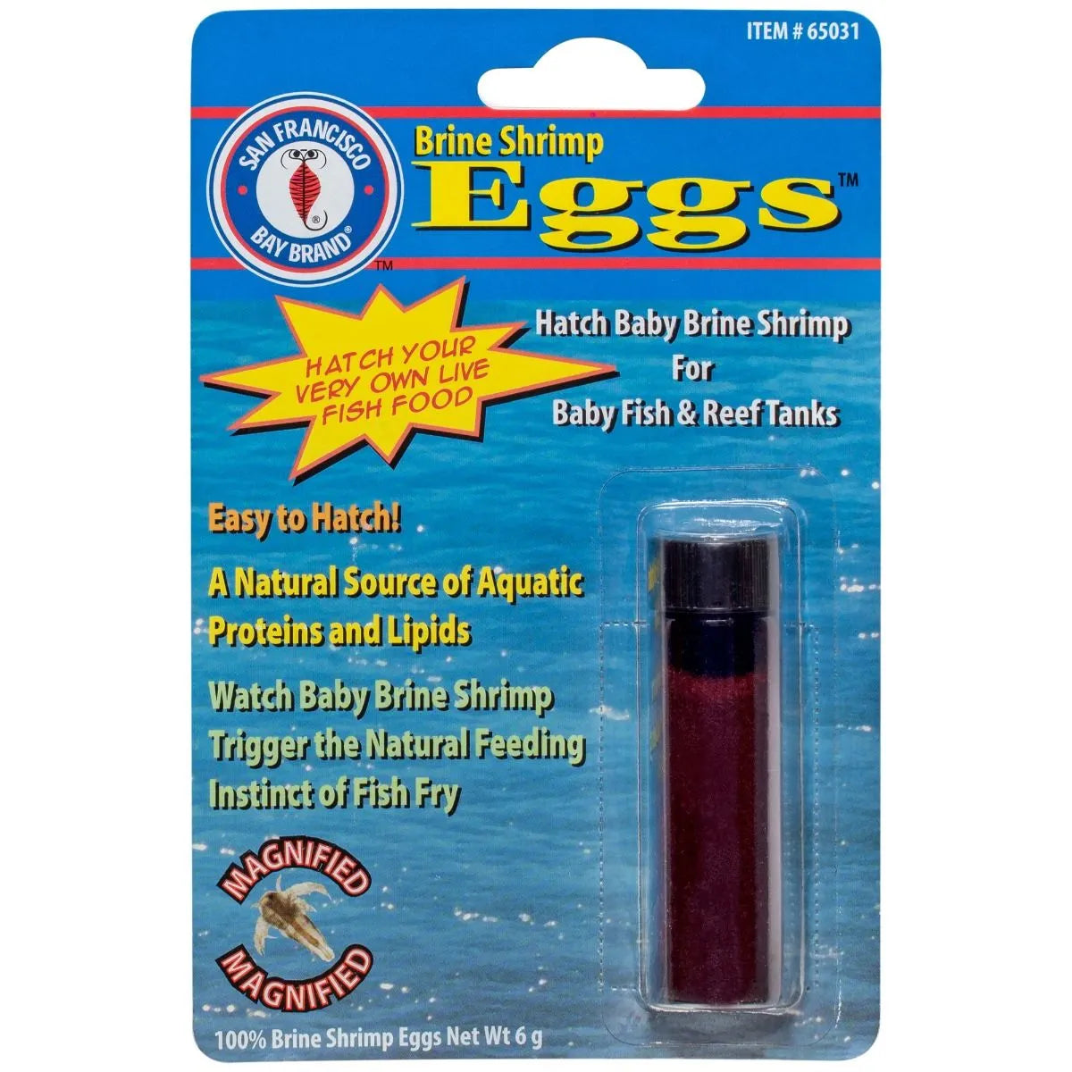 San Francisco Bay Brand Brine Shrimp Eggs 6g
