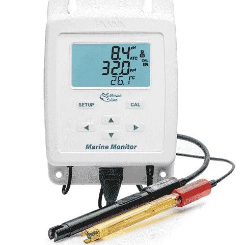 Hanna Marine Monitor for pH, Marine Salinity, Temperature - HI981520
