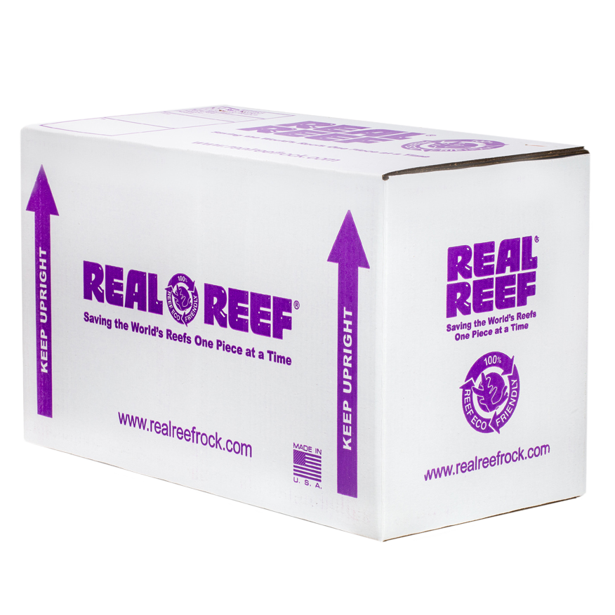 Real Reef Rock - Large Rocks 45lb Box