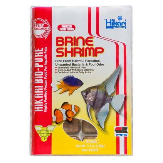 Hikari Brine Shrimp Cubes 3.5oz