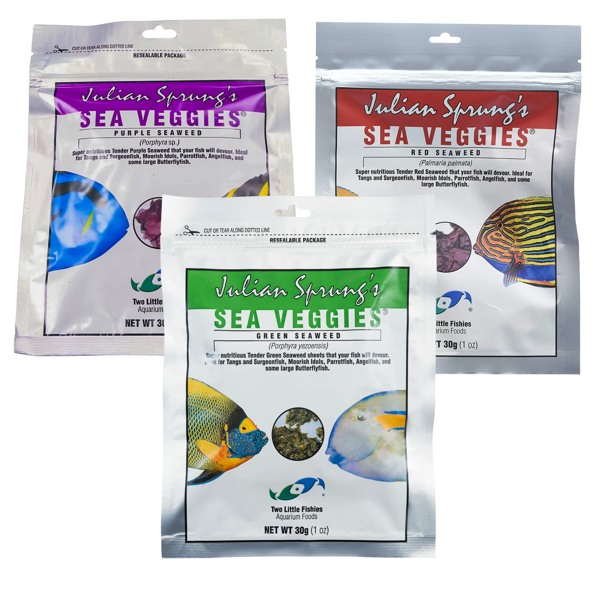 Two Little Fishies SeaVeggie Variety Pack