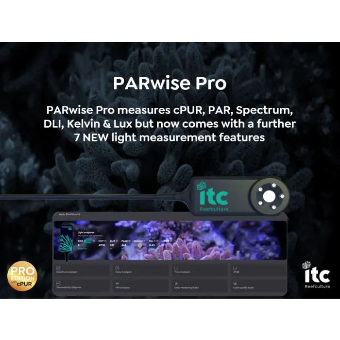 ITC Reefculture PARwise Pro Light Meter