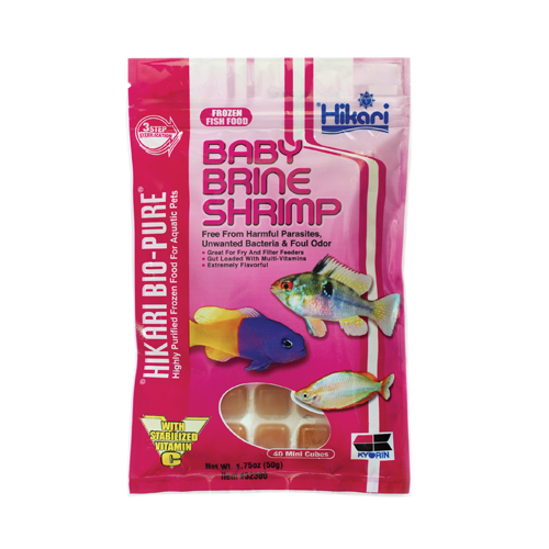 Hikari Frozen Baby Brine Shrimp 1.75oz Mini Cubes