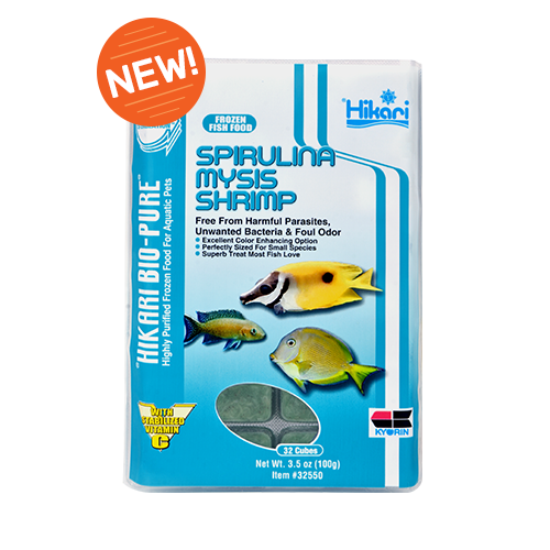 HIkari Frozen Spirulina Mysis Shrimp