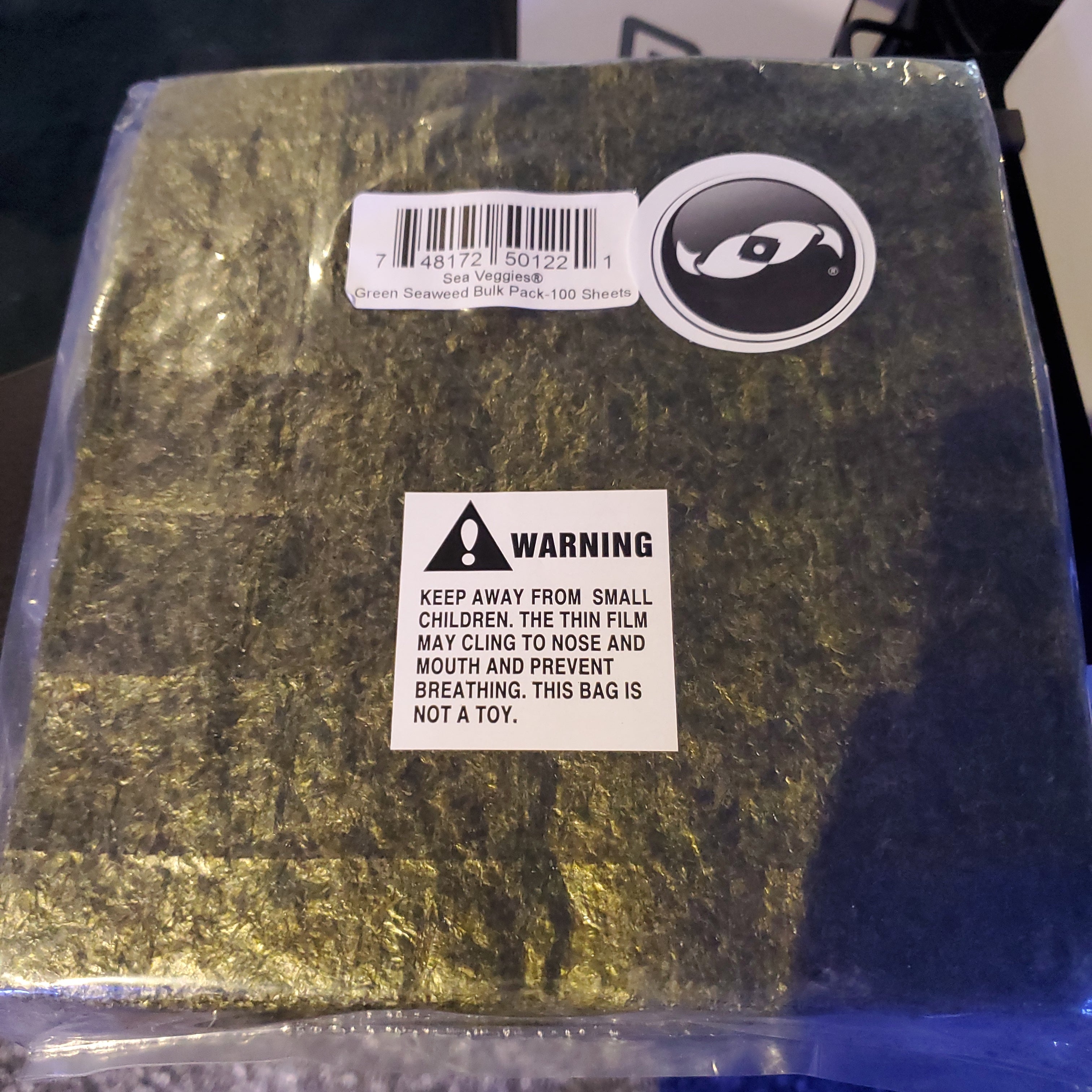 Two Little Fishies SeaVeggies Green Seaweed Bulk Pack