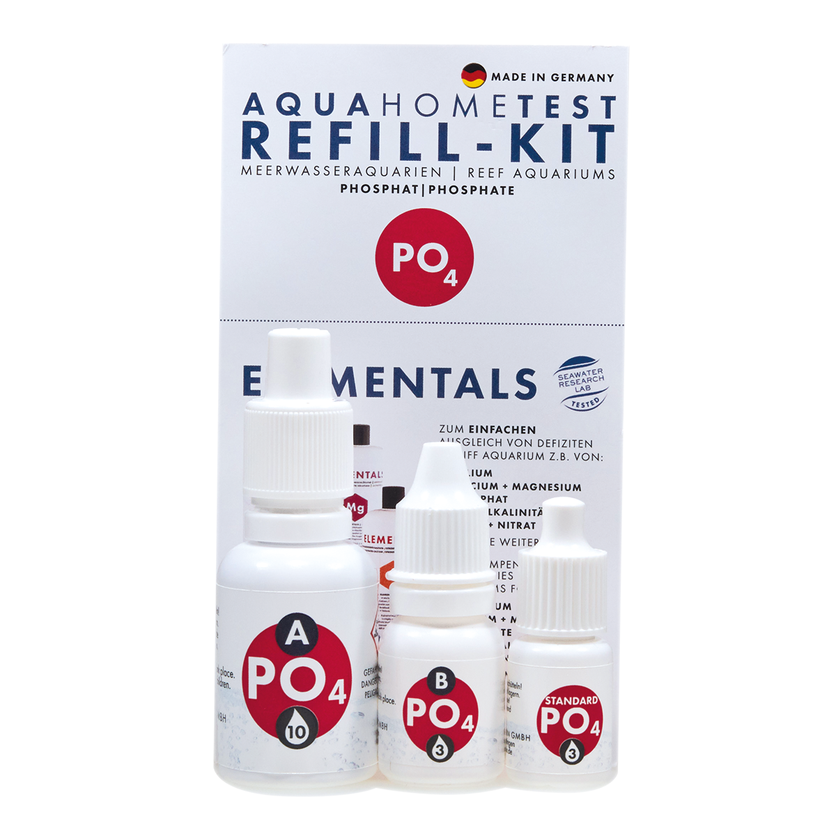 Fauna Marin Aquahometest PO4 Phosphate Test Kit Refill
