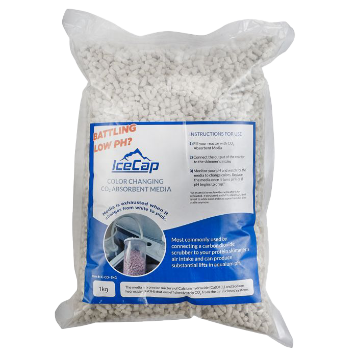 IceCap Color Changing CO2 Absorbent Media 1Kg