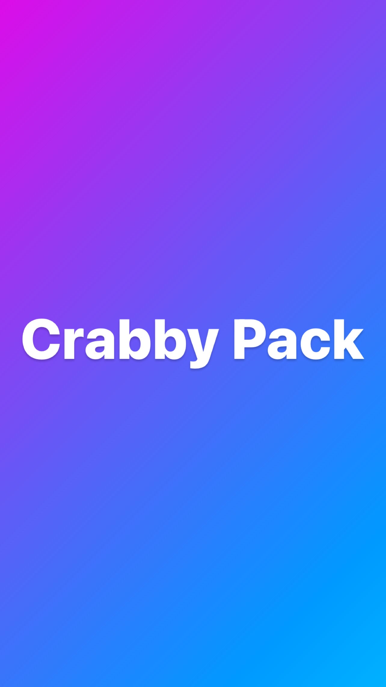 Crabby Pack