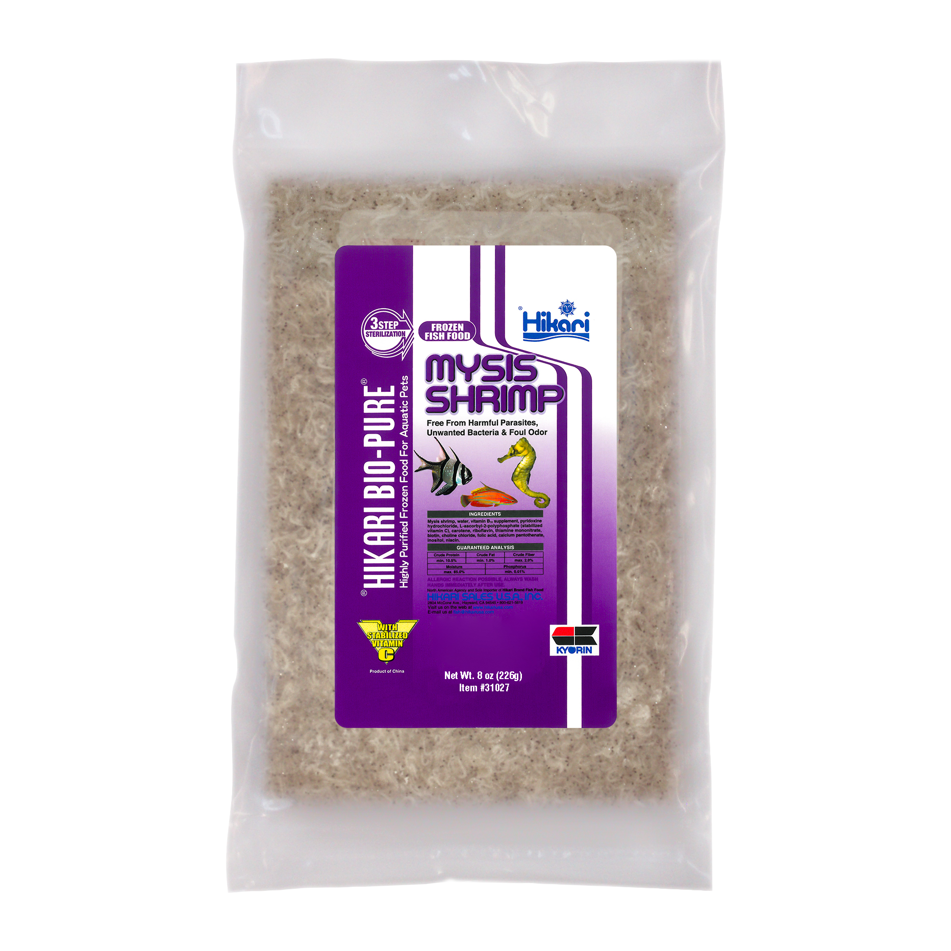 Hikari Mysis Shrimp Flatpack