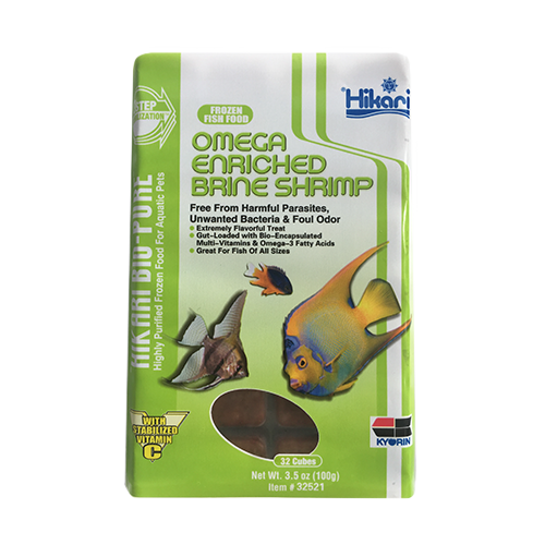 Hikari Omega Enriched Brine Shrimp Cubes