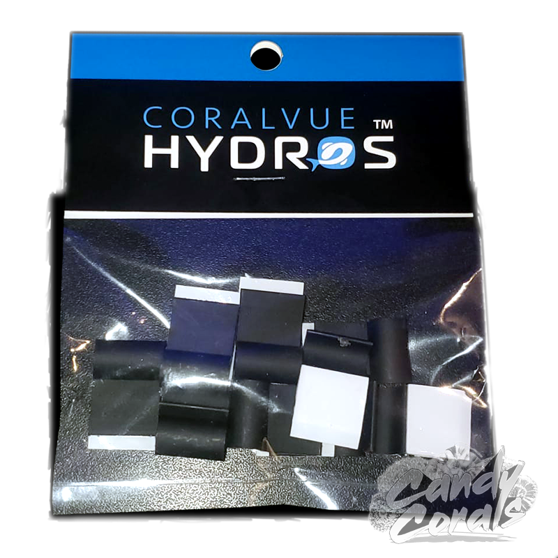 HYDROS 10 Pack Half U Clip with Adhesive Base