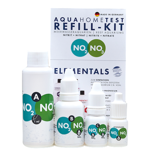 Fauna Marin Aquahometest NO2+NO3 Nitrite + Nitrate Test Kit Refill