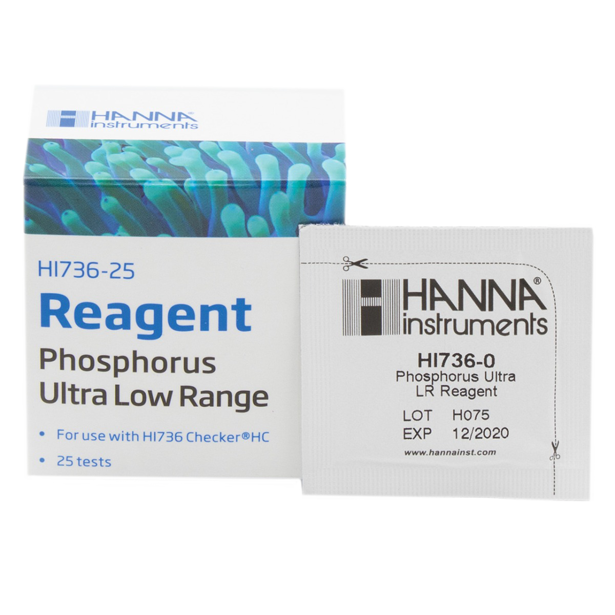 Hanna Phosphorus Ultra Low Range Checker® HC Reagents (25 Tests) - HI736-25