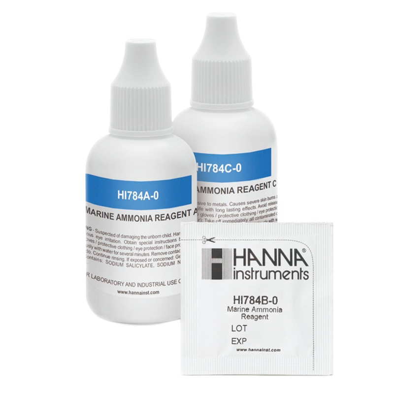 Hanna Checker Marine Ammonia Reagents (25 tests) - HI784-25